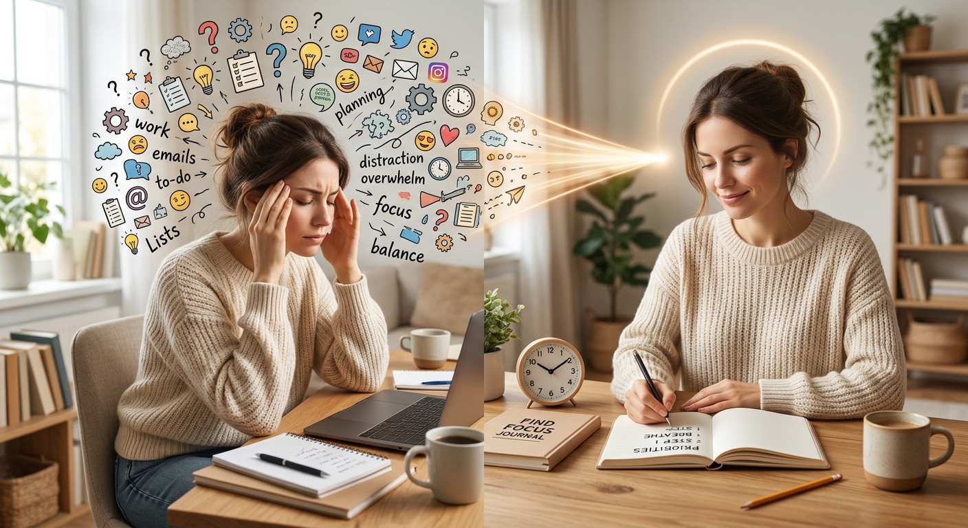 You are currently viewing When Your Mind Is Everywhere: How to Find Your Focus Again