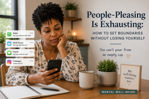 Read more about the article People-Pleasing Is Exhausting: How to Set Boundaries Without Losing Yourself